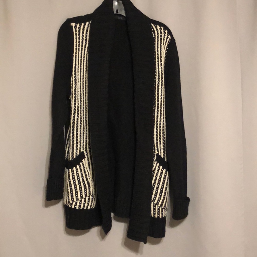 Oversized knit sweater